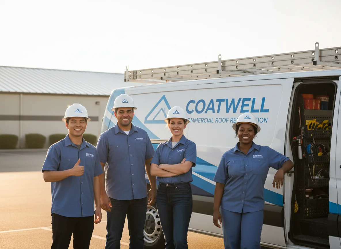 Commercial roof coating company in Rock Glen, PA